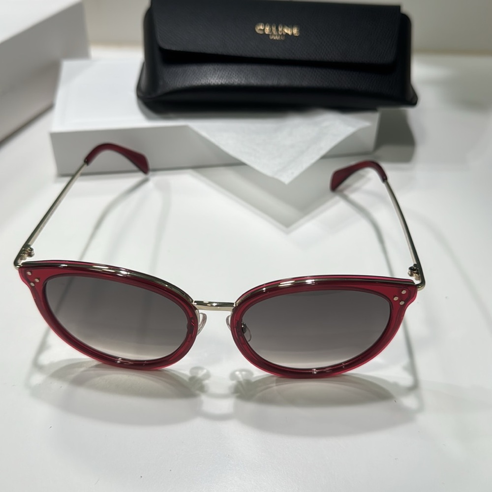 CELINE 56mm Round Sunglasses - Picture 10 of 11